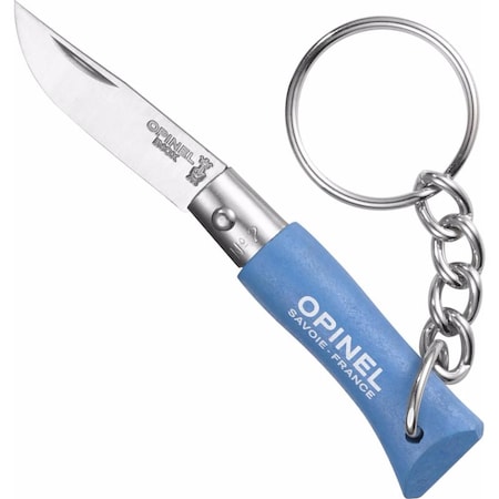 Opinel Sas 2018 Opinel Ndegrees02 Skyblue Keyring OPI-002049